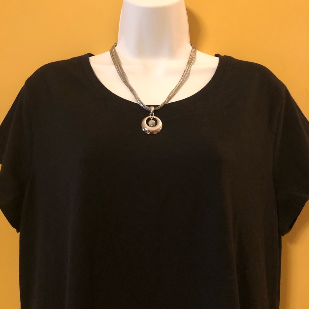 Preloved Lia Sophia Silver Tone Necklace - Picture 8 of 8